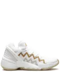 adidas D.O.N Issue 2 ""White/Gold Metallic"" sneakers