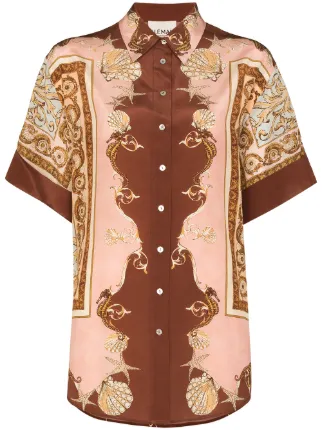 alemais ursula shirt dress