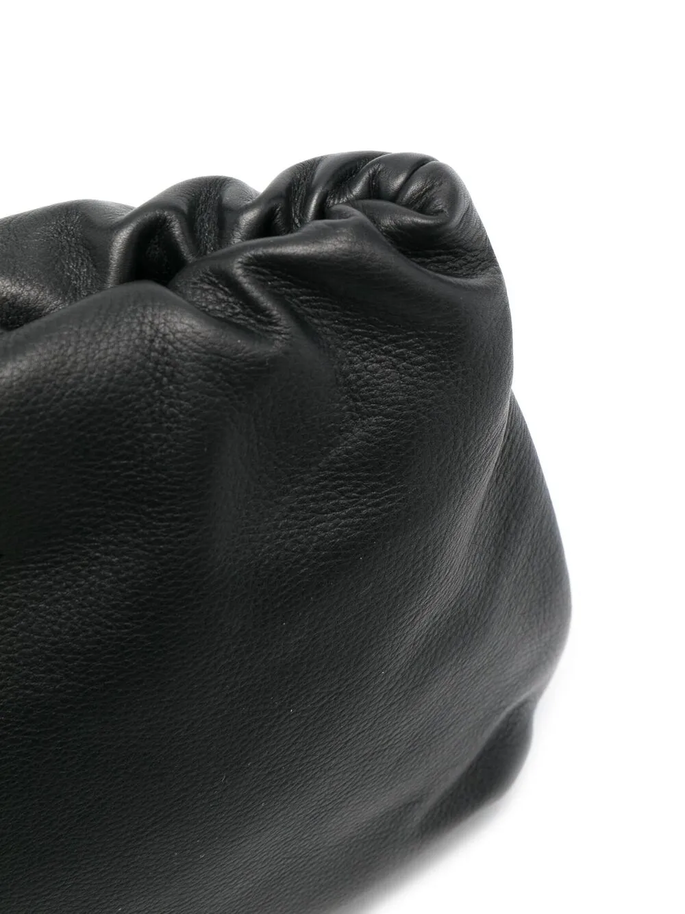 gathered top shoulder bag