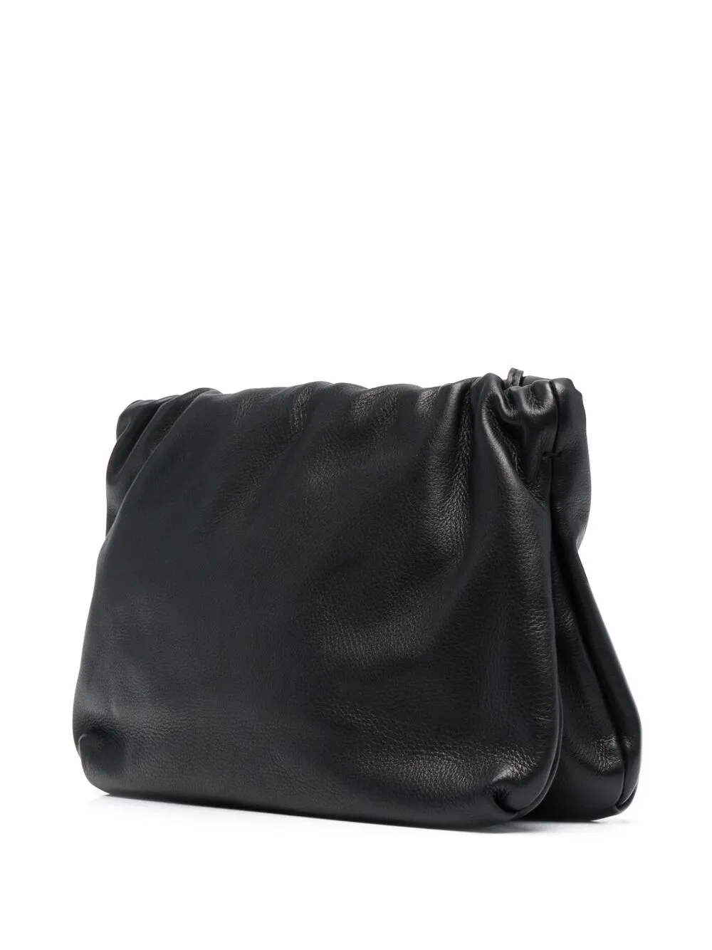  The Row Geraffte Schultertasche   Schwarz 