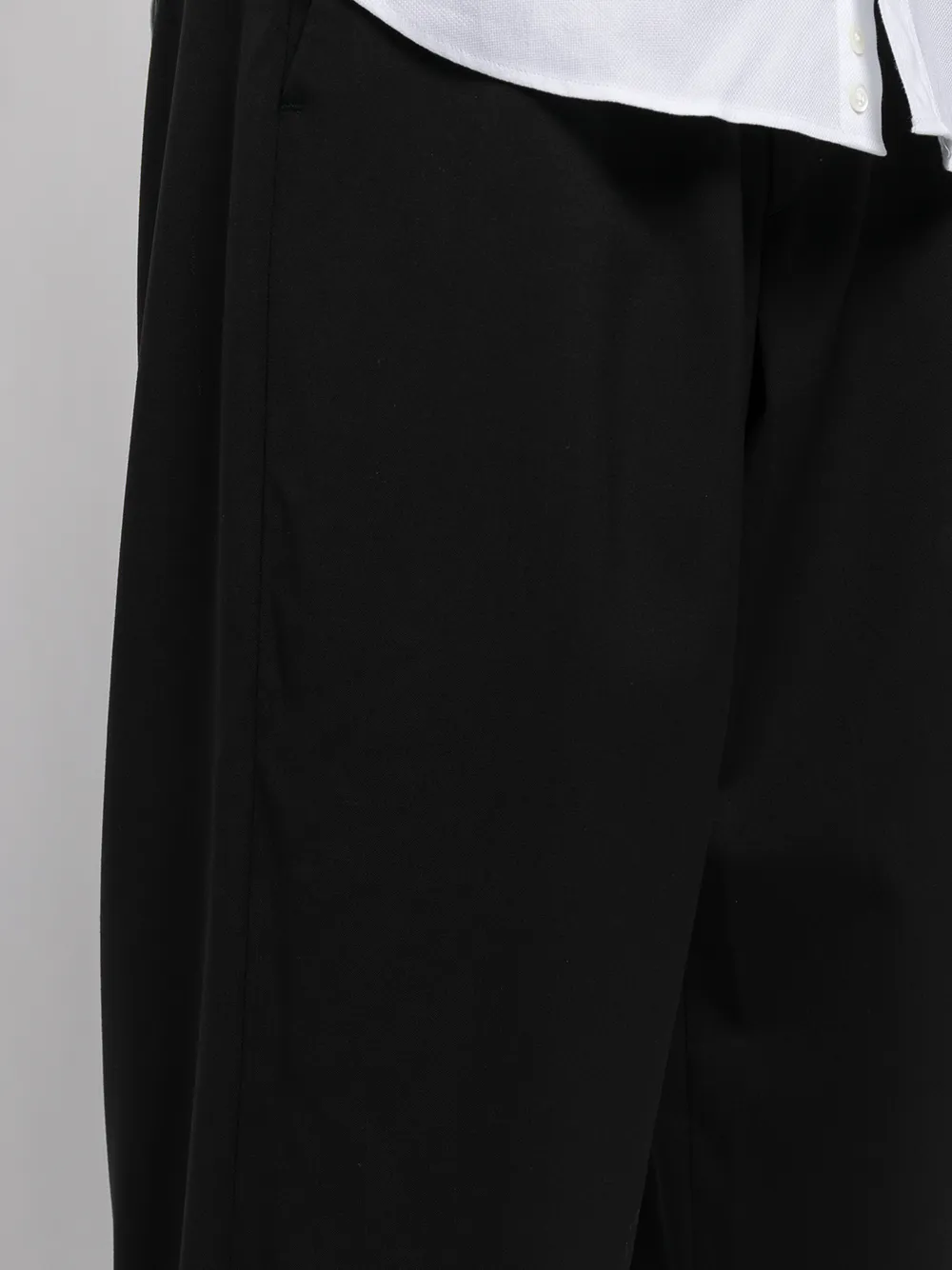 фото Emporio armani строгие брюки широкого кроя