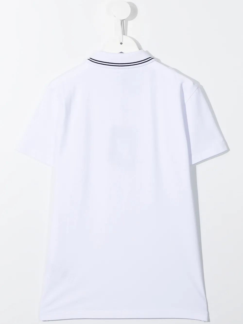 фото Emporio armani kids рубашка поло с короткими рукавами и логотипом