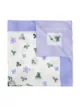 Image 1 of Emporio Armani Kids silk clover and floral-print scarf