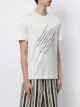 Emporio Armani embroidered logo T-shirt