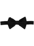 Emporio Armani clip-fastening bow tie - Black