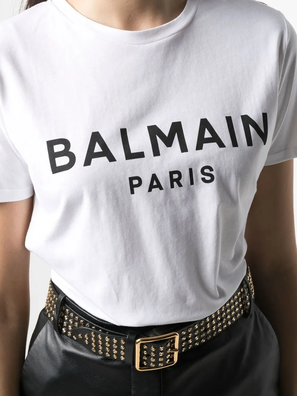 фото Balmain футболка с логотипом