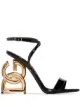 Imagem 1 de Dolce & Gabbana Sandália DG Pop Keira com salto 105mm