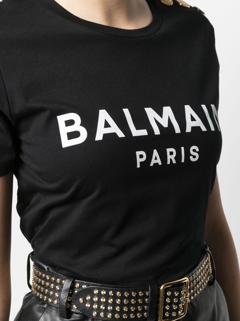 фото Balmain футболка с логотипом