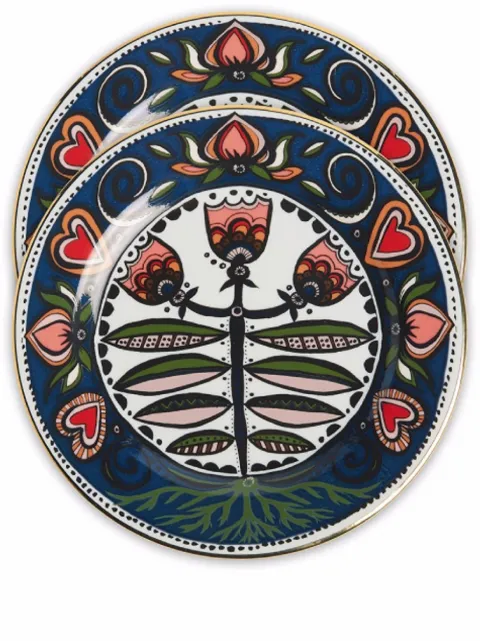 La DoubleJ Seed Of Life dessert plate set