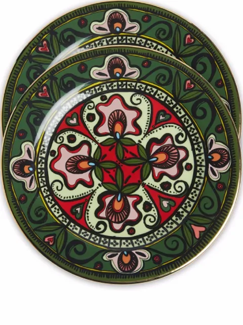 La DoubleJ Abundance set of 2 dessert plates