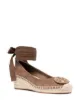 Image 2 of Tory Burch logo-patch wedge espadrilles