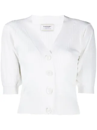 Snobby Sheep puff-sleeve Buttoned 
