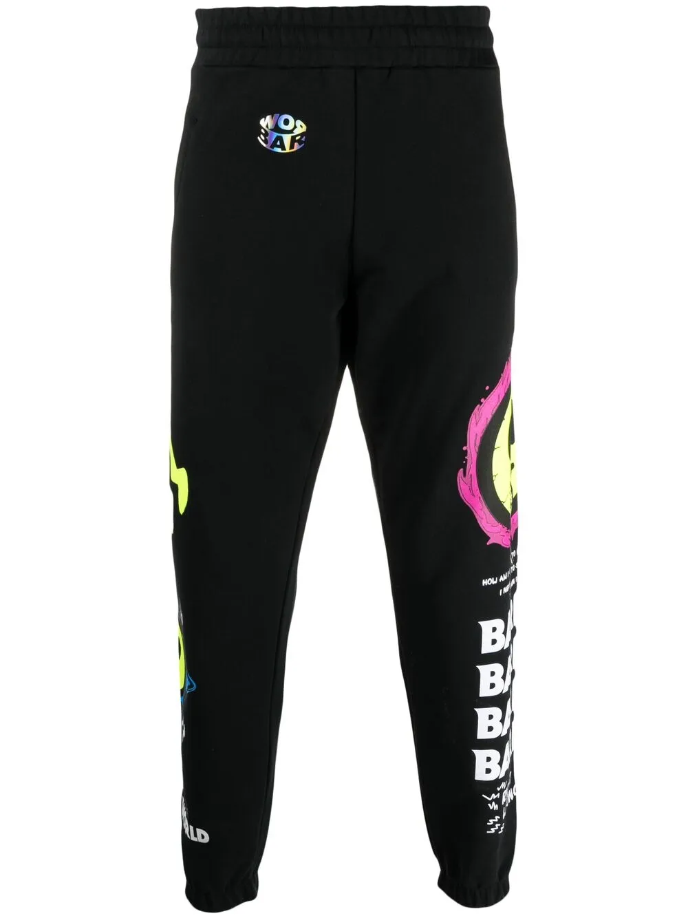 BARROW Trainingsbroek met print Zwart