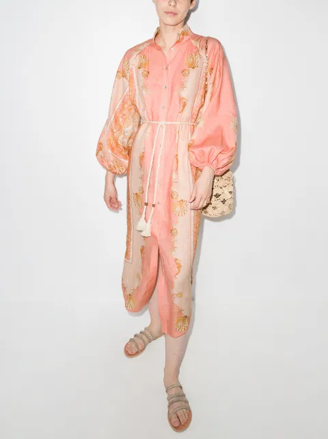 alemais ursula shirt dress