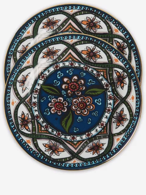 La DoubleJ Sacred Circle set of 2 dessert plates