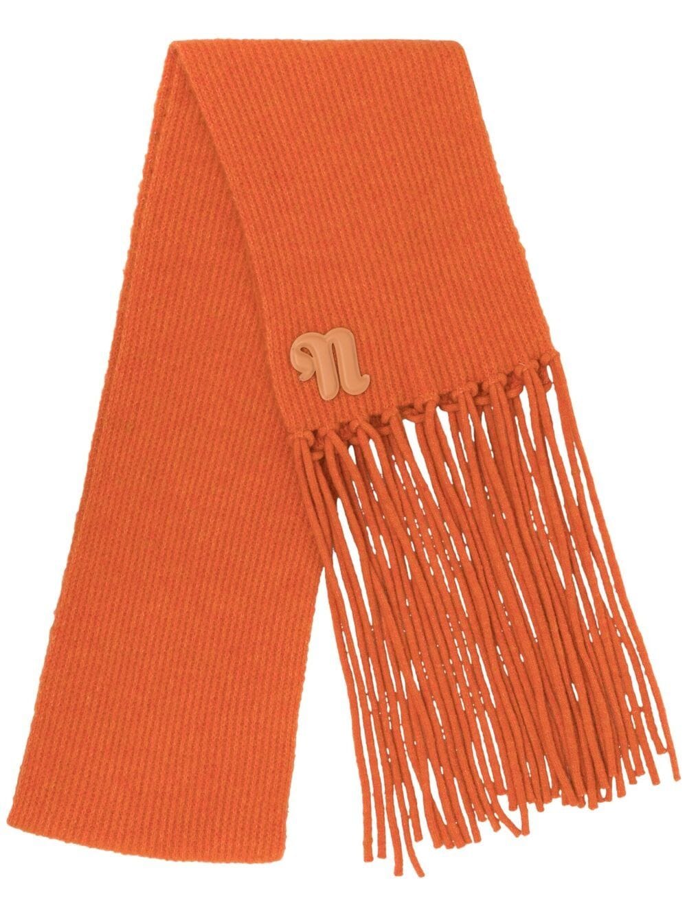фото Nanushka объемный шарф с бахромой