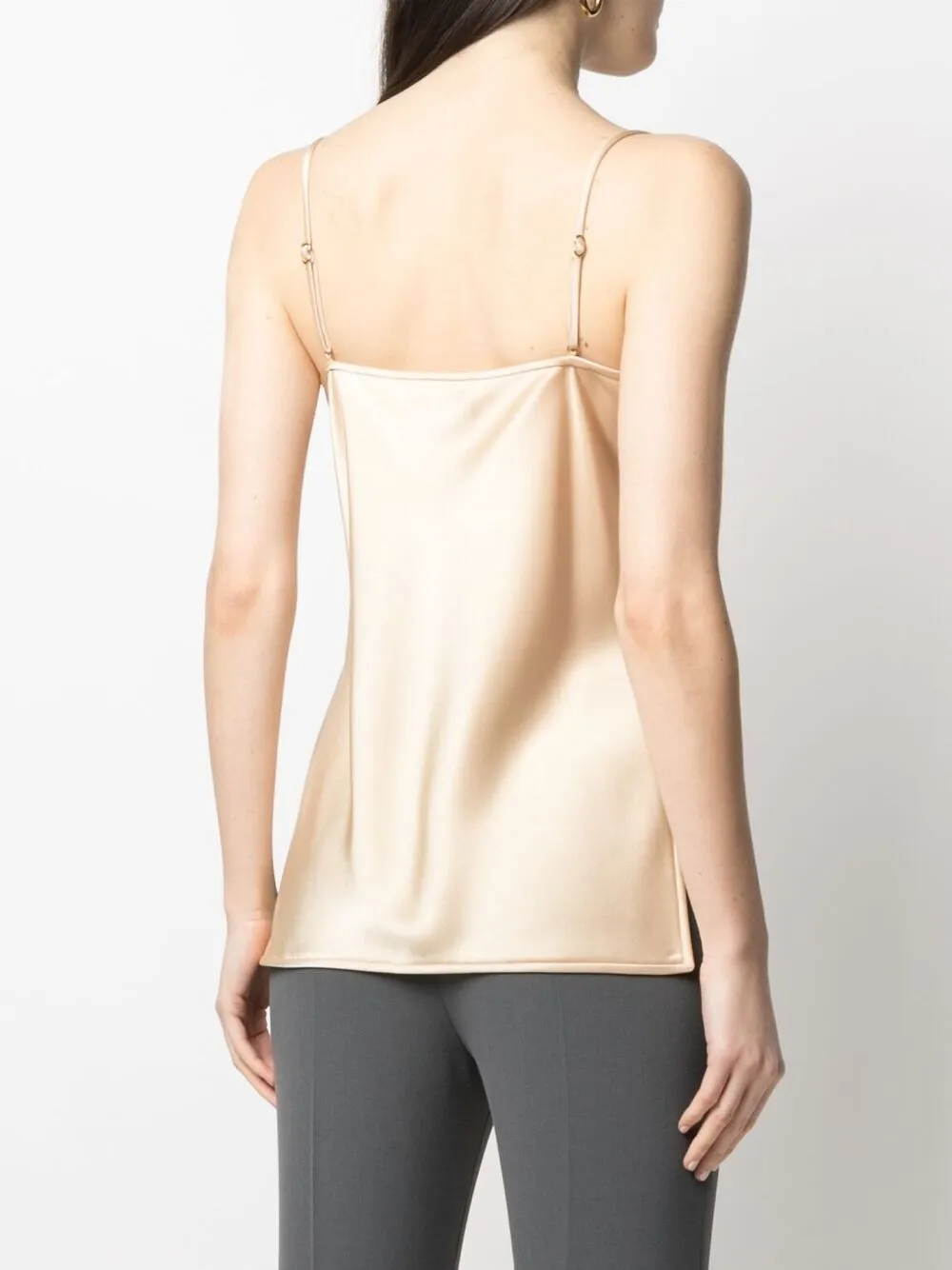 фото Nanushka топ на бретелях с воротником-хомутом