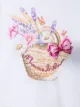Monnalisa floral-print jersey dress