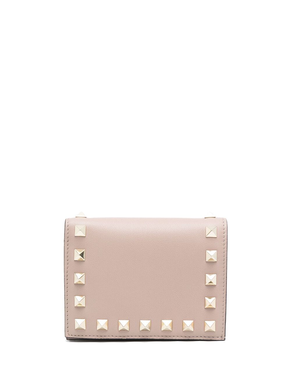 фото Valentino garavani rockstud-detail snap-fastening purse