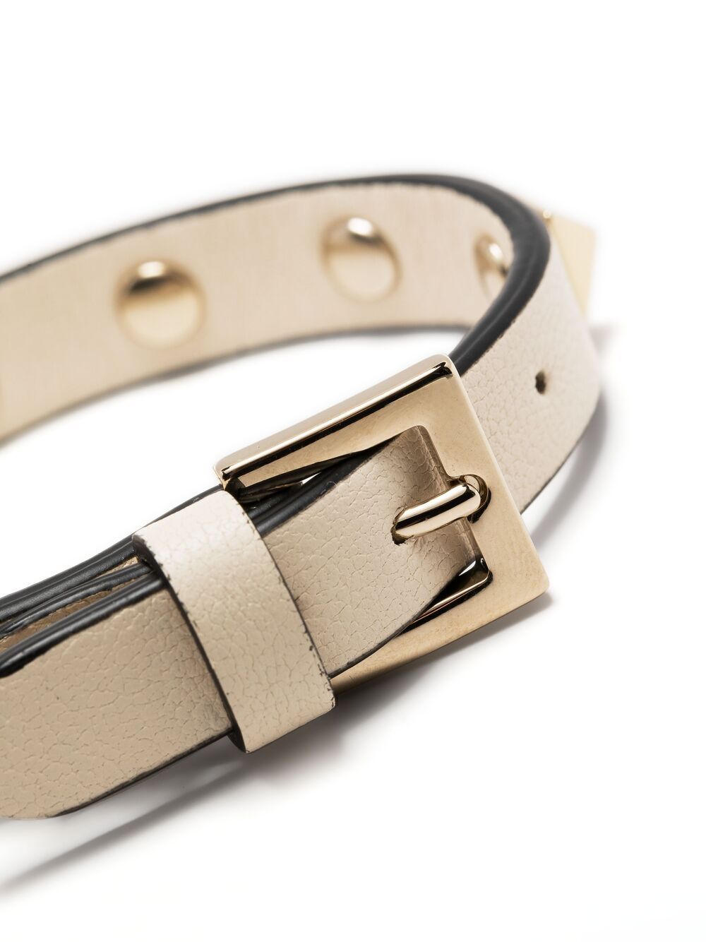 фото Valentino garavani rockstud leather bracelet