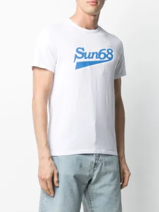 Pua logo-print cotton T-shirt展示图