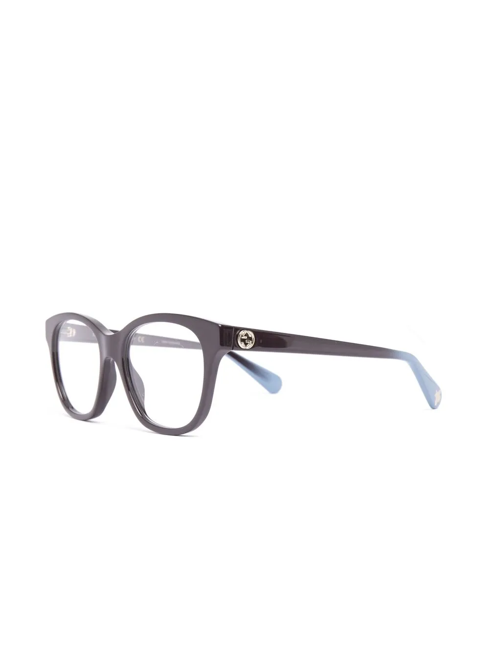 фото Gucci eyewear очки в квадратной оправе с логотипом interlocking g