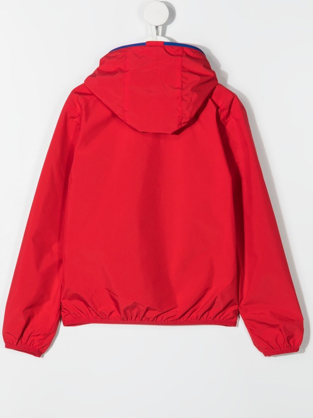 Shop Save The Duck Logo-patch Sleeve Jacket In Red