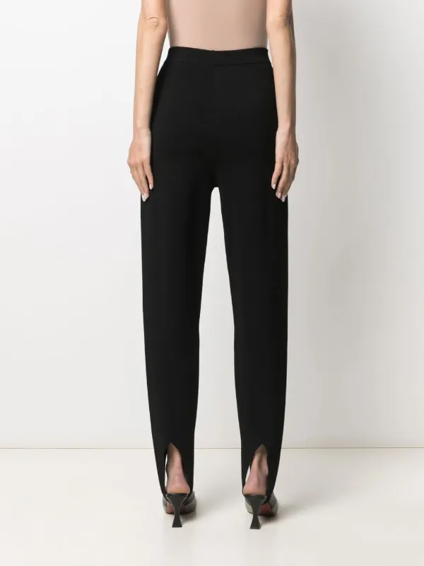 Shop Nanushka stirrup straight-leg 