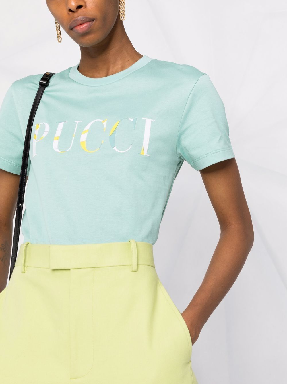 фото Emilio pucci футболка с логотипом