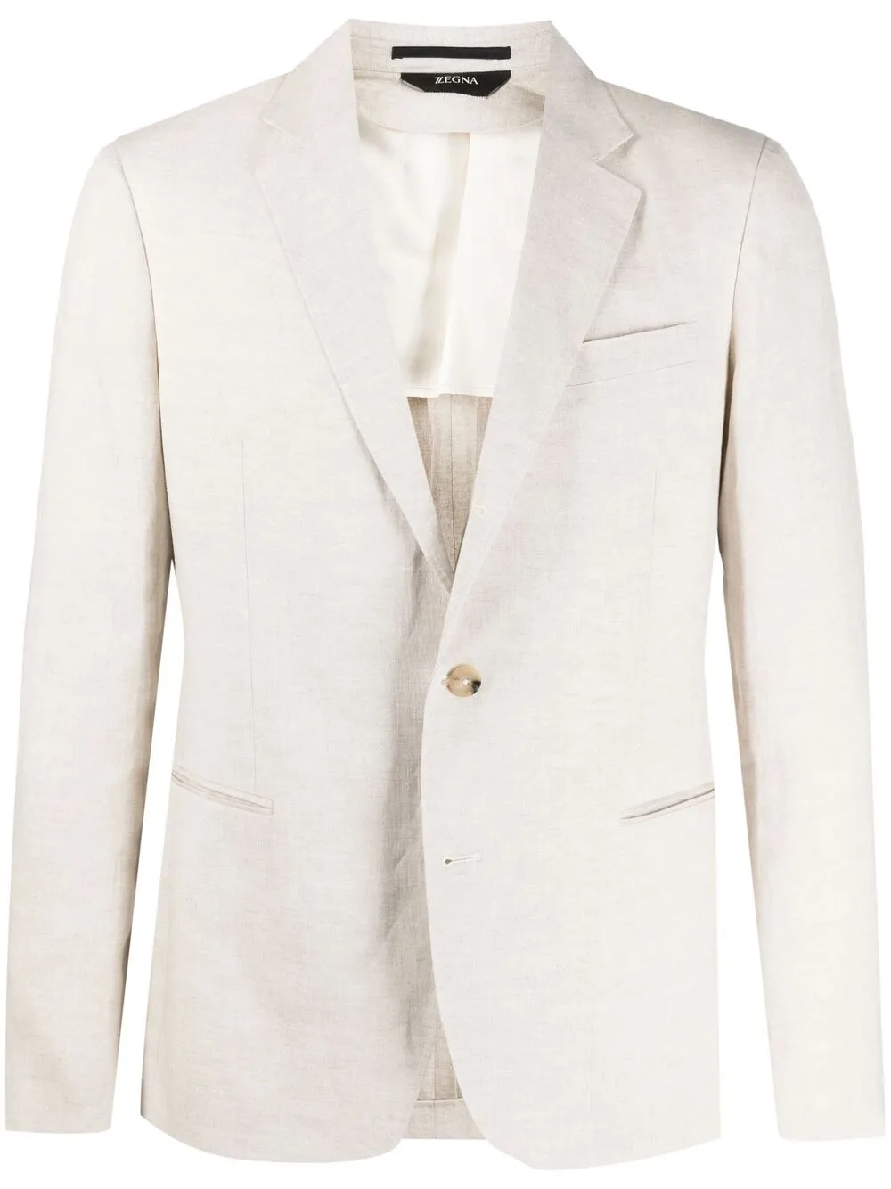 Z Zegna однобортный пиджак