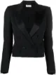 Image 1 of Saint Laurent cropped tailored blazer