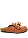 JW Anderson chain loafer mules - Brown
