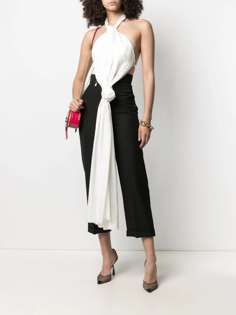 Givenchy Blouse met halternek - Wit
