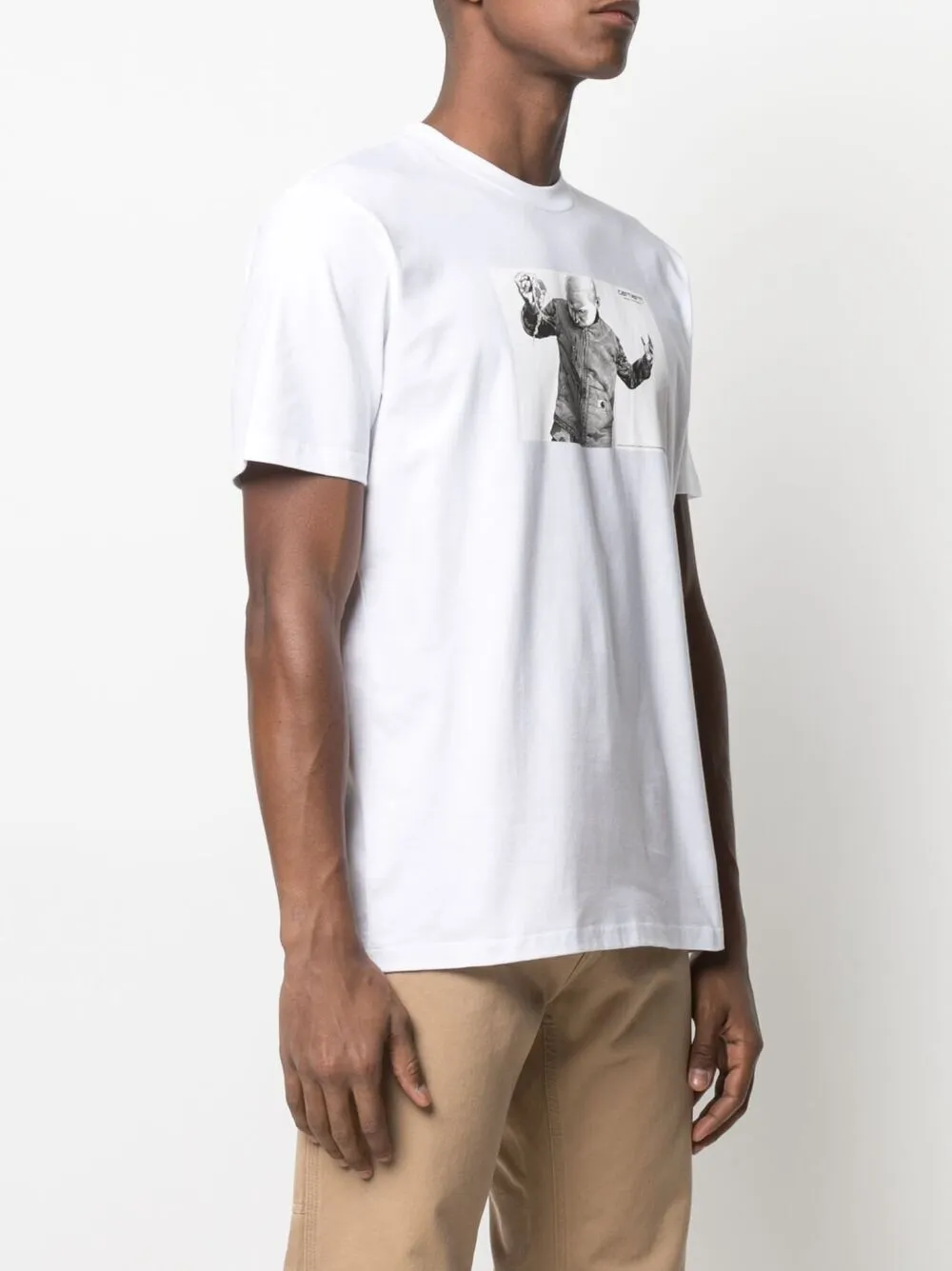 фото Carhartt wip футболка из органического хлопка с графичным принтом