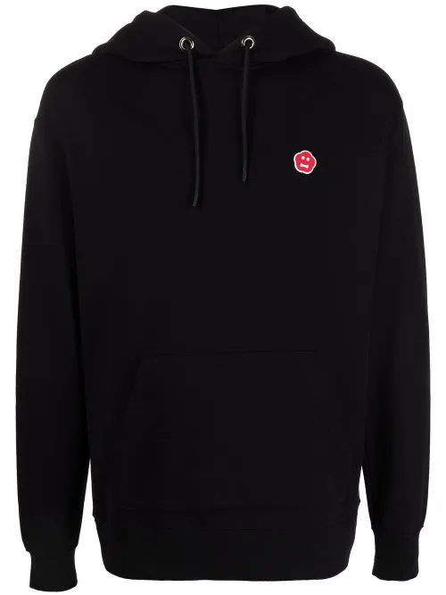 ASPESI hoodie à patch logo - Noir - ASPESI - Modalova