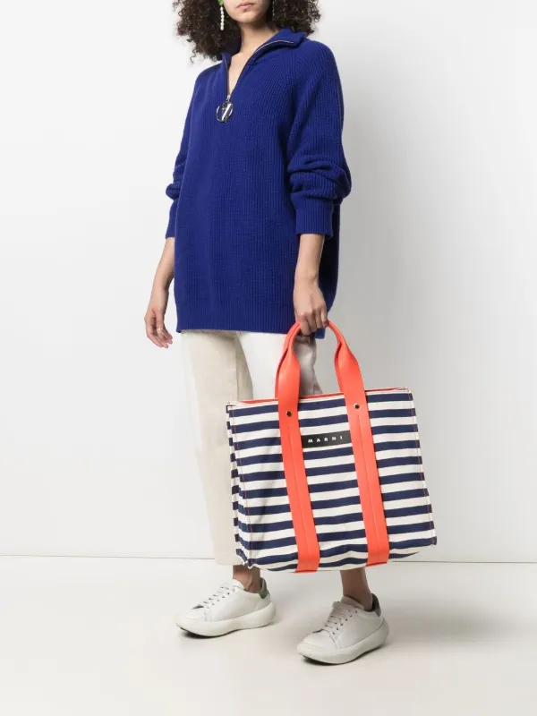 marni canvas tote