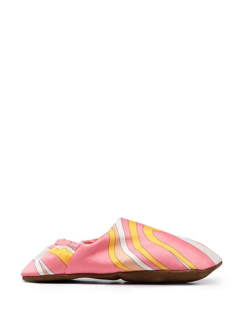 

PUCCI slippers con estampado Vorticili - Rosado