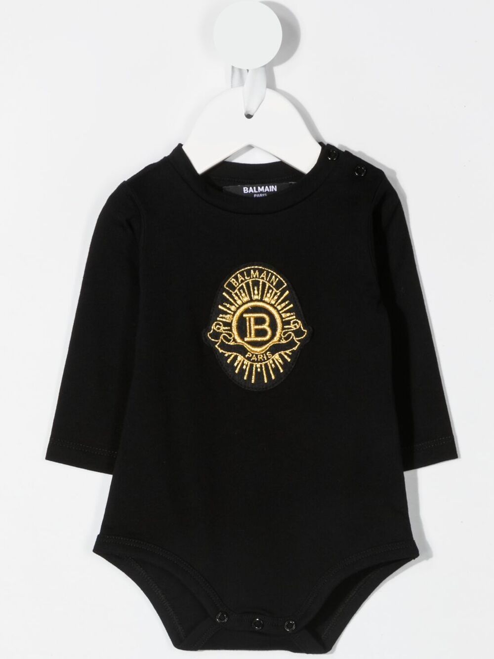 фото Balmain kids комплект из двух комбинезонов с логотипом