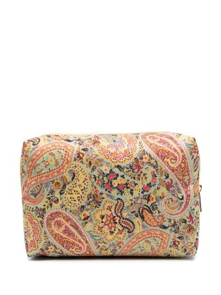 paisley-print make-up bag展示图