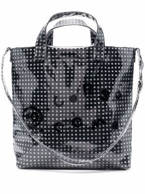 10 CORSO COMO Large fish-print Transparent Tote Bag - Farfetch