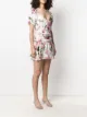 LoveShackFancy floral-print tie-waist dress