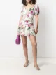 Image 2 of LoveShackFancy floral-print tie-waist dress
