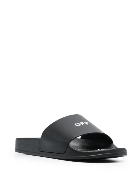 off white slides black
