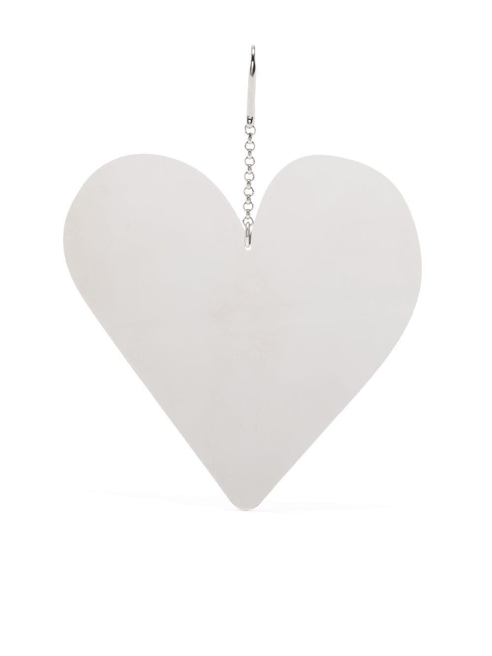 Isabel Marant Heart Shape Earrings In Silver