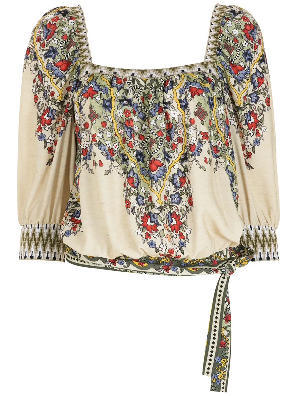 

Cecilia Prado Julie printed blouse - Neutrals