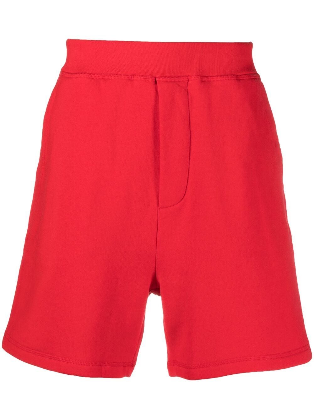 DSQUARED2 ICON COTTON TRACK SHORTS