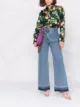 Image 2 of La DoubleJ abstract-print silk shirt
