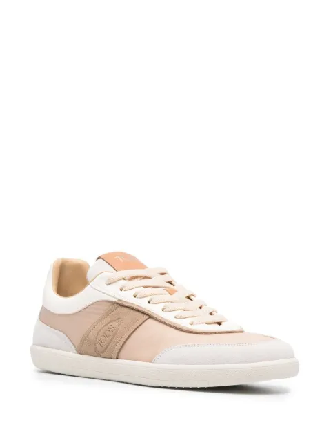 tod's tabs sneakers in leather