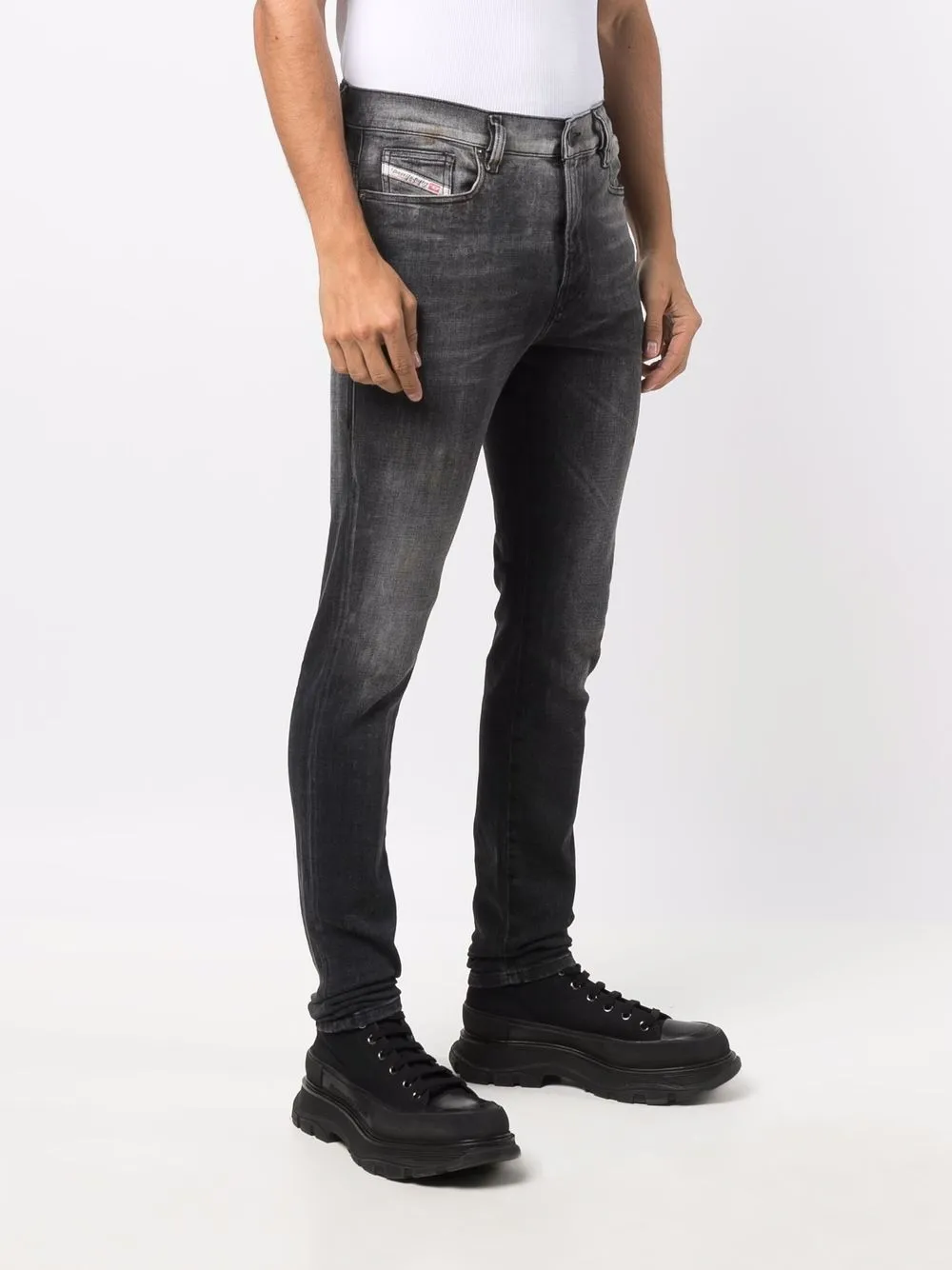 фото Diesel джинсы скинни d-amny