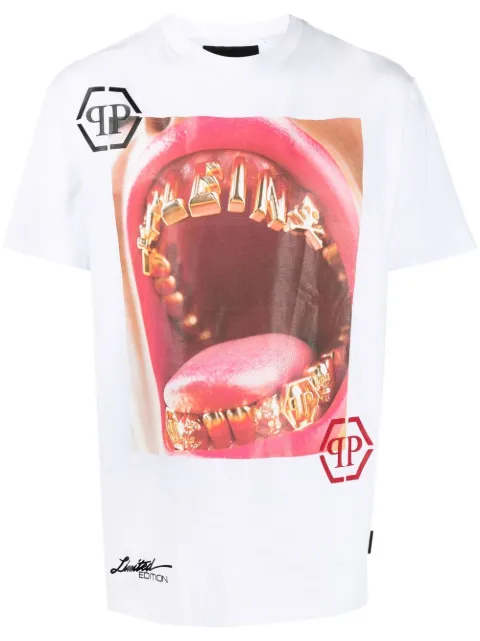 Philipp Plein футболка с графичным принтом